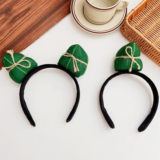 新款创意端午节粽子发箍发夹节日端午节活动装扮发饰个性发箍 商品图4