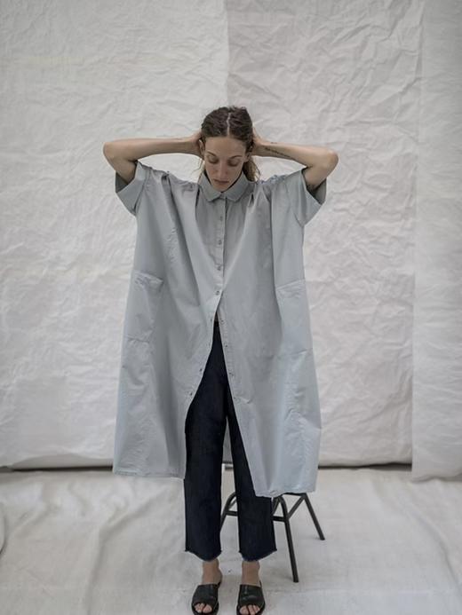 AEQUAMENTE 衬衫领连衣裙 商品图7