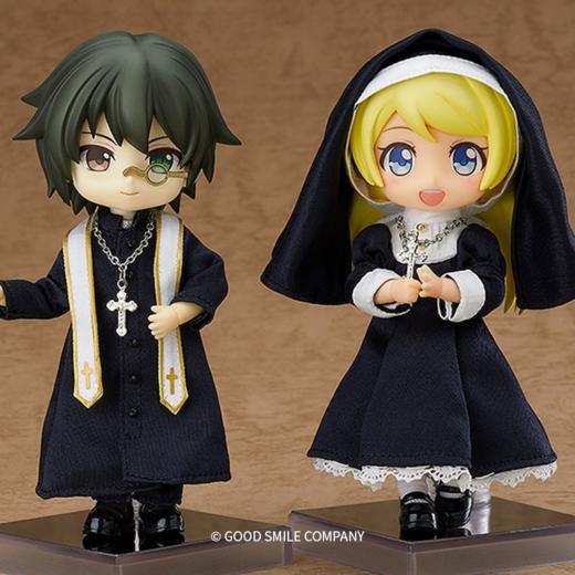 【GSC现货】粘土人Doll洋服套装 神父 二次元手办模型玩具 商品图2