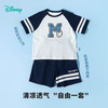 迪士尼2025夏季新款男童撞色凉感运动套装冰感短袖T恤轻薄透气短裤ZD2ET034 商品缩略图2