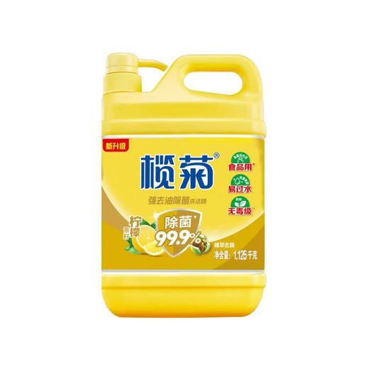 榄菊强去油除菌洗洁精（柠檬茶籽）(1.125kg+100g)(6902312305405) 商品图0