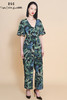 RSG郭培成衣品牌度假风丛林印花V领阔腿连体裤 商品缩略图5