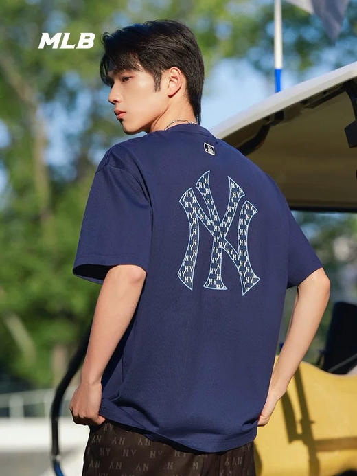 【断码捡漏】MLB大联盟 5色男女同款 老花T恤 商品图1