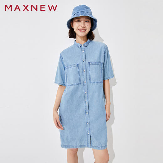 【裙装】H版翻领连衣裙 1P2225301 商品图0