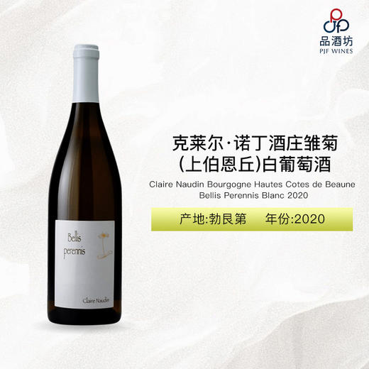 2020 Claire Naudin Bourgogne Hautes Cotes de Beaune Bellis Perennis Blanc 克莱尔·诺丁酒庄雏菊（上伯恩丘）白葡萄酒 2020 商品图0