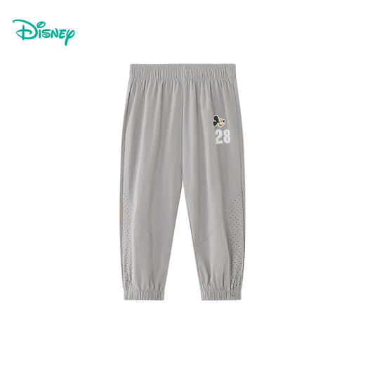 迪士尼童装儿童运动休闲裤男童轻薄透气长裤夏季宝宝防晒防蚊裤ZD2EK013 商品图7