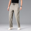 【DZP】大依优型大码男装冰丝休闲裤运动直筒加肥加大薄款裤子大号胖子 商品缩略图4