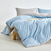 【分仓直发包邮】无印良品抗菌长绒棉四件套（几何秘境/秋波蓝）MJ-T2024-0296 商品缩略图2