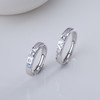 【宏艺珠宝】挚爱铭心情侣对戒·银s925戒指 商品缩略图0