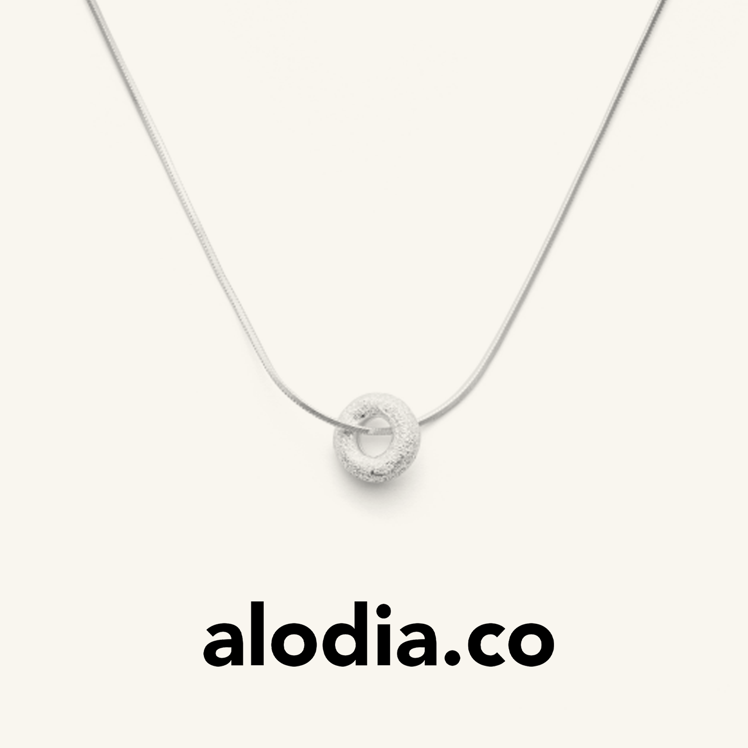 【罗一舟刘宇同款】alodia.co 品牌直发 溺星项链 925银细闪砂工艺闪耀璀璨