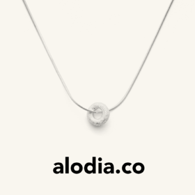 【罗一舟刘宇同款】alodia.co 品牌直发 溺星项链 925银细闪砂工艺闪耀璀璨