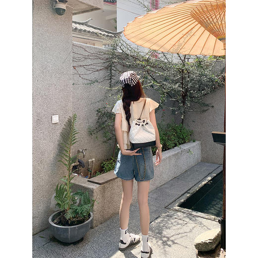 <曾小咸推荐>3.25现货秒杀 ！微信超特价！小飞袖花边衬衫 日常149.99 立减70 秒杀79.99！！ 商品图4