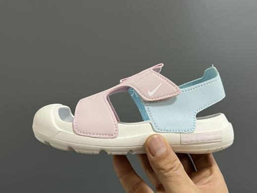 点此购买 耐克夏季包头飞机翼魔术贴儿童凉鞋 ld 316589 商品图8