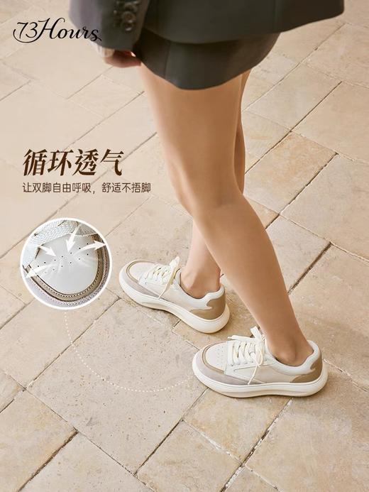 【赵丽颖同款】73h+の缘！原价999！ 小熊玩偶厚底休闲面包运动鞋女 商品图2