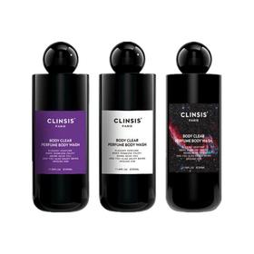 法国CLINSIS香氛沐浴露 350ml 【琥珀乌木】【白色衬衫】【暗夜幻境】