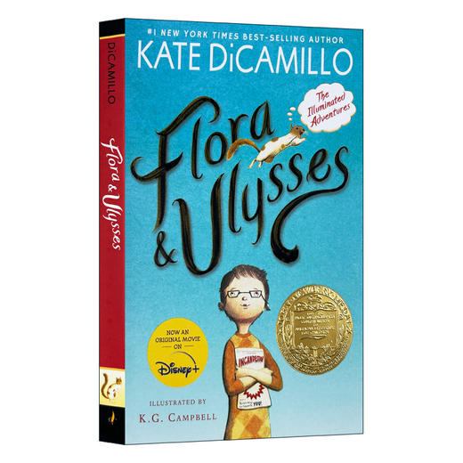 弗罗拉与松鼠侠 英文原版小说 Flora and Ulysses 美版 纽伯瑞金奖 Kate DiCamillo 弗洛拉和尤利西斯 英文版进口英语课外阅读书籍 商品图0