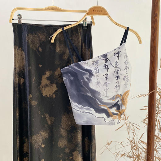 壁虎瑜伽 国风任意门【水墨丝韵】裙子【5天发货】 商品图5