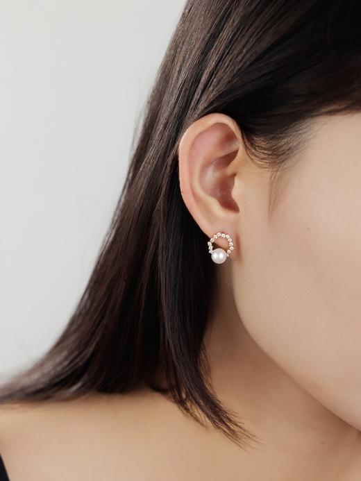 IIPO宜珠宜宝花环6-7mm 淡水珍珠925银镀金(礼盒装) 商品图5