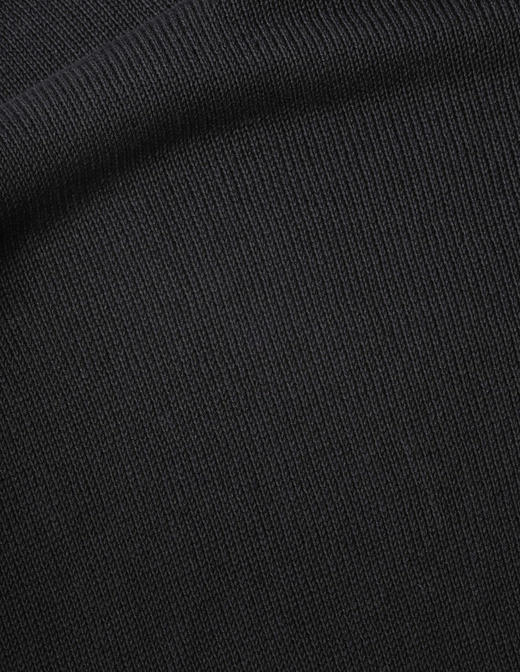 Margaret Howell   炭黑色苏格兰制棉麻无缝高领针织衫 商品图6