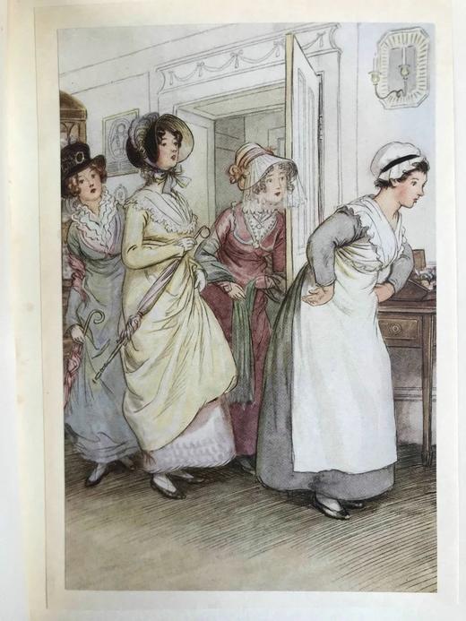 1901年 詹姆斯·巴里《名门街》 休·汤姆森22幅彩色手工贴图 漆布精装大32开 商品图7