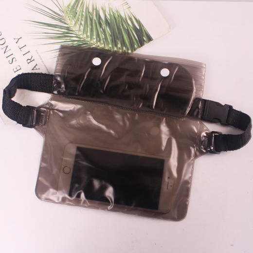 【旅游多功能防水包】防水腰包户外沙滩泼水节手机防水袋漂流三层密封PVC运动防水收纳。ry 商品图5