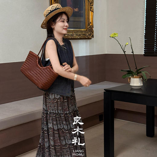 【不换不退】良木礼乔其纱半裙（4423） 商品图3