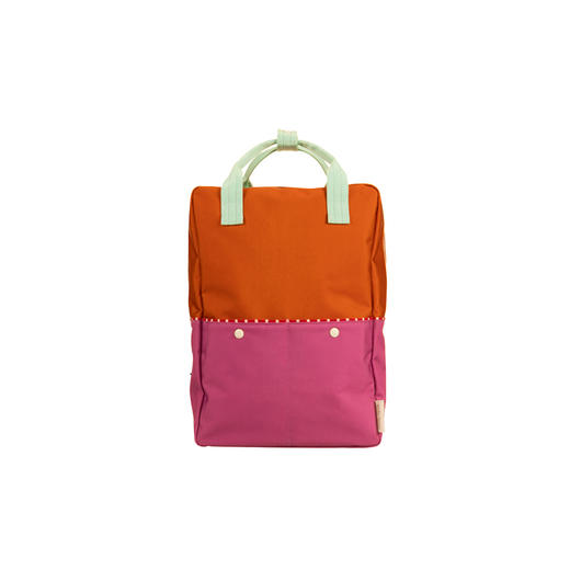 Sticky Lemon小柠檬 拼色系列 大号 （浅蓝/浅棕） 儿童背包 适合4岁+ SL1802172 商品图8