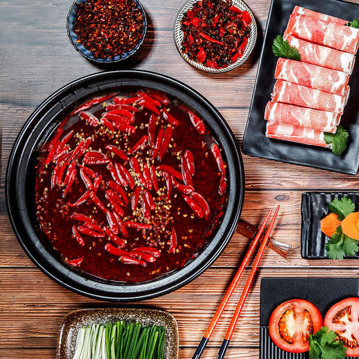 齐齐火锅底料浓香味500g 商品图2