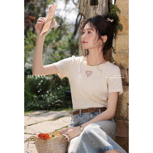 【65折秒杀】鹿向南「胶片日记」牛仔蓝复古中长款后开叉牛仔半身裙夏时尚裙子 商品图4