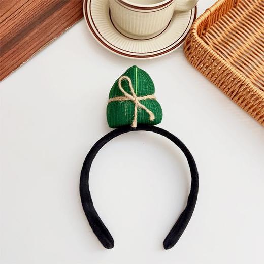 新款创意端午节粽子发箍发夹节日端午节活动装扮发饰个性发箍 商品图2