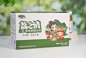 荔之情 荔枝果醋饮料260ml*12瓶