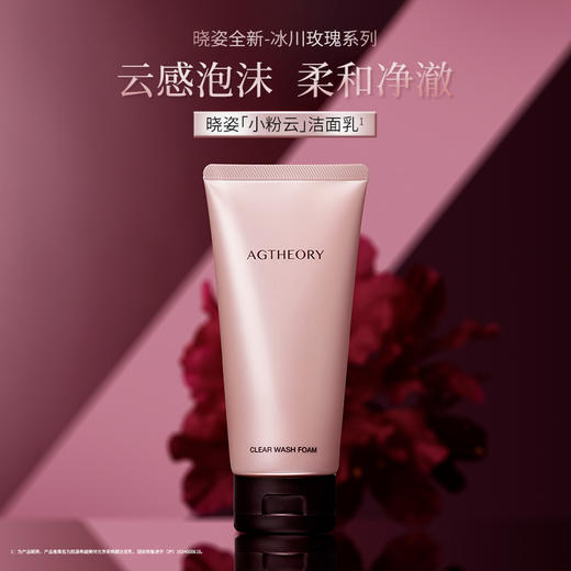 晓姿 冰川玫瑰系列 肌源希 越美时光净采焕颜洁面乳 100g 商品图1