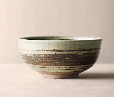 复古绿米饭碗 商品图0