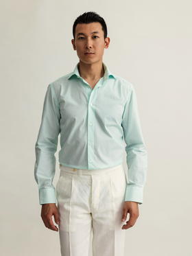 100Hands 薄荷绿衬衫