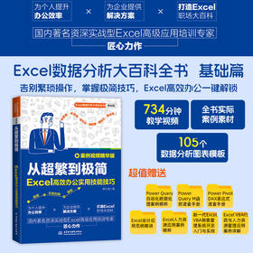 从超繁到极简：Excel高效办公实用技能技巧（案例视频精华版）