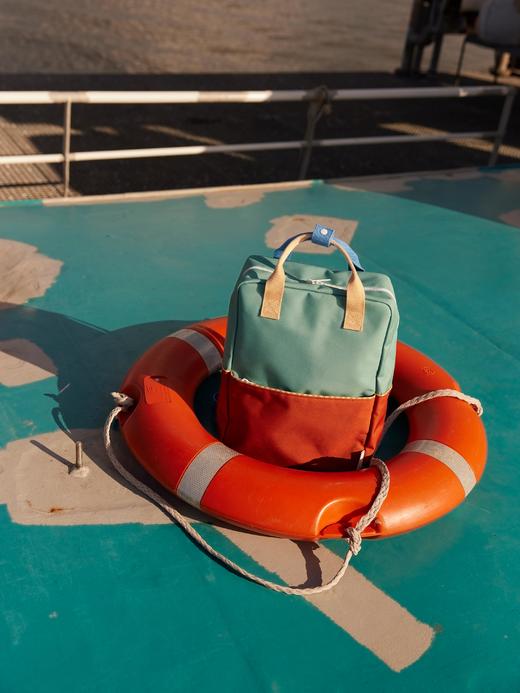 Sticky Lemon小柠檬 深海系列 大号（湖绿/红棕） 儿童背包 适合4岁+ SL1802275 商品图8