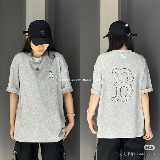 【断码捡漏】MLB大联盟 5色男女同款 老花T恤 商品图9