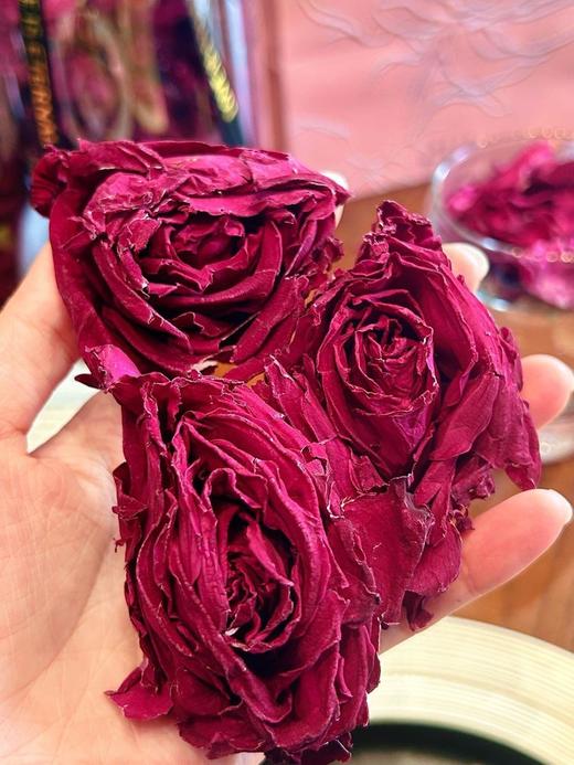 母亲节首选雲巅源府冻干墨红玫瑰120g(礼袋装） 商品图3