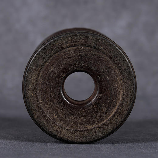 清	红木皮条线束腰笔筒 商品图4