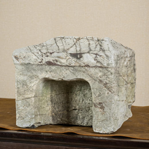 清	石雕庑殿顶佛龛 商品图0