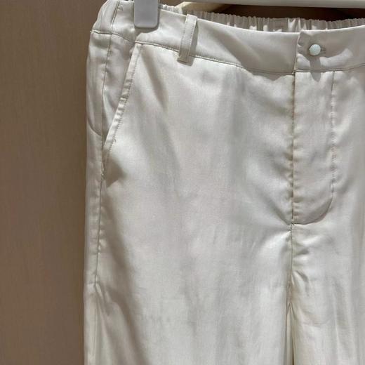 【线上专属】阔腿裤（24709025-凝脂） 商品图2