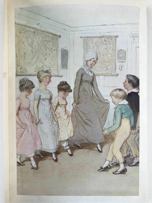 1901年 詹姆斯·巴里《名门街》 休·汤姆森22幅彩色手工贴图 漆布精装大32开 商品图9