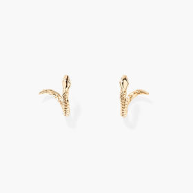 订购8周到｜Aurélie Bidermann-Tao-金色 蛇形 耳环［法国设计师］