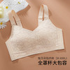 QC-W6224*  大胸显小内衣女薄款蕾丝舒适透气收副乳无钢圈大码全罩杯文胸bar（单件） 商品缩略图2