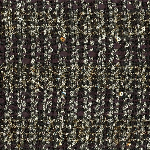 2025【海外仓】香奈儿粗花呢皇冠卡VV31355（价格为每厘米+不包邮） 商品图0