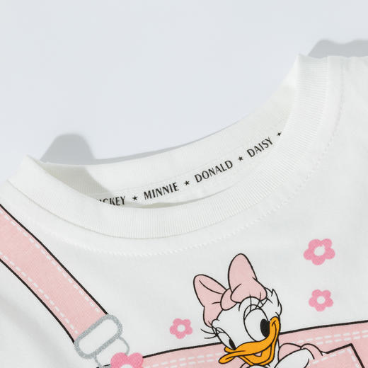 迪士尼2025夏季新款女童短袖连衣裙儿童休闲T恤裙轻薄透气网纱裙ZD2EQ006 商品图7