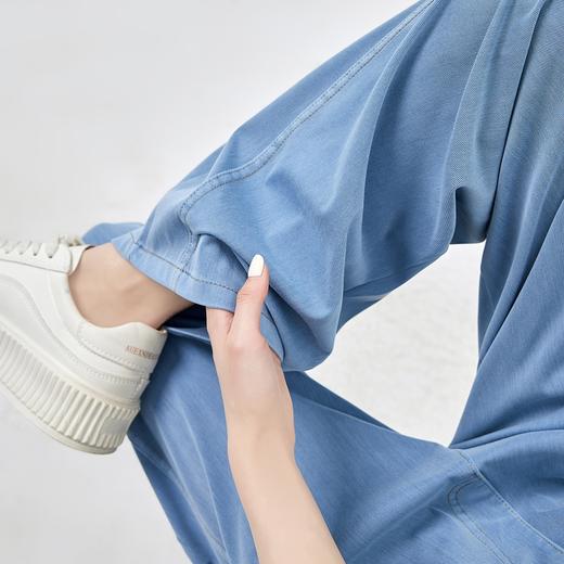 行走の“空调”『凉感牛仔弯刀裤』 修饰腿型 遮肉显高显瘦 轻薄垂顺 对闷热Say bye 商品图4