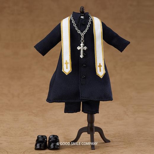 【GSC现货】粘土人Doll洋服套装 神父 二次元手办模型玩具 商品图0