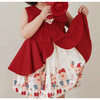 裁缝学苑TQ162女童花苞裙假两件式撞色拼接连衣裙纸样儿童无袖裙子样板 商品缩略图1
