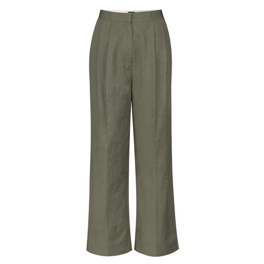 RSG郭培成衣品牌休闲宽松廓形压褶直筒休闲女款长裤 商品图4